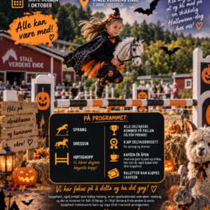 🎃 Vestfold Kjepphest Open – Halloween! 👻🐴 1. November  2026!